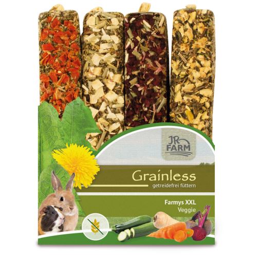 JR Grainless Farmys XXL Veggie 4er-Pack 450 g