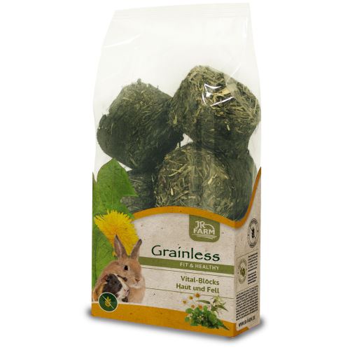 JR Grainless Health Vital-Blocks Skin and Fur 300g