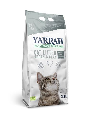 Yarrah BIO Organické stelivo pro kočky 7 kg